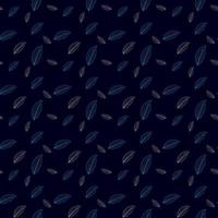 Vector seamless pattern with leaves