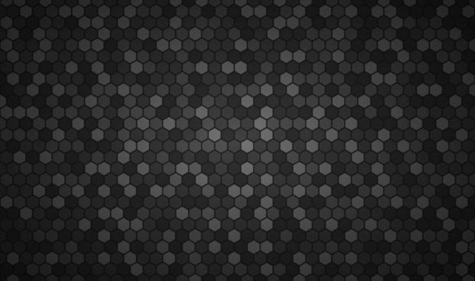 Abstract hexagons random background. Vector illustration