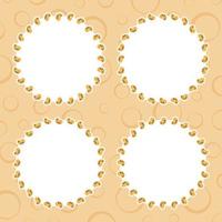 Frame with Art Palette for banner, poster, and greeting card vector