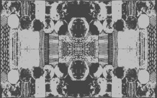 fractal with abstract spots vector pattern