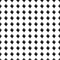 crosses abstract geometric vector seamless pattern pluses