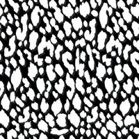 Abstract leopard skin vector seamles pattern.  irregular brush spots and  backgrounds. Abstract wild animal skin print. Simple irregular geometric design.