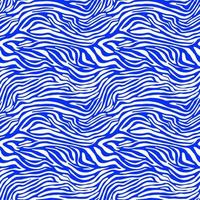 Vector animal print. Zebra ornament. Seamless pattern