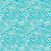 Vector animal print. Zebra ornament. Seamless pattern