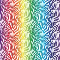 Vector animal print. Zebra ornament. Seamless pattern