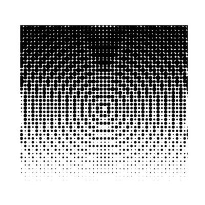 Vector collection of  golden halftone ink geometric monochrome squares