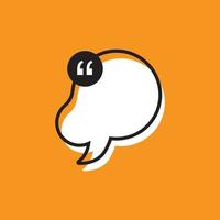 Retro empty comic bubble and element. text box. speech box. vector