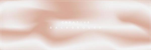 Modern abstract soft brown gradient banner background design vector