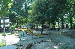 children's toys in the playground photo