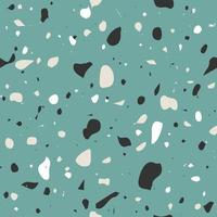 Terrazzo flooring vector seamless pattern