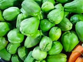 pile of chayote photo