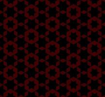 Seamless Background Hexagon Pattern Black Red vector