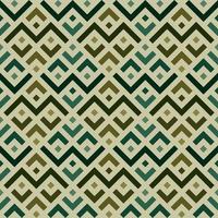 Green Color Zig Zag Shape Seamless Geometric Pattern vector