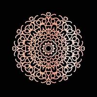 diseño de fondo de logotipo de arte de flor de mandala vector
