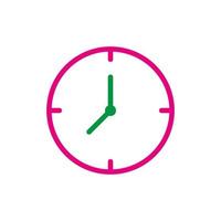 Clock icon vector design templates