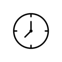 Clock icon vector design templates