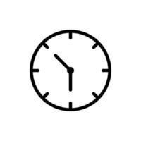 plantillas de diseño de vector de icono de reloj