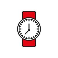 Wristwatch icon vector design template