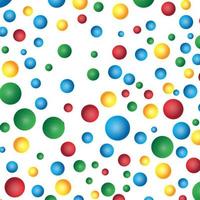 Colorful polka dot design pattern vector. Modern gradient circle pattern vector