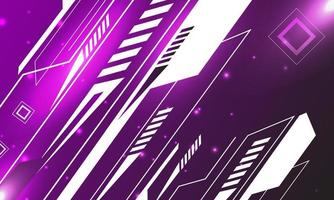 Modern Purple gradient Abstract futuristic background vector. vector