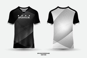 fondo de jersey de diseño de camisetas modernas con vector de líneas abstractas