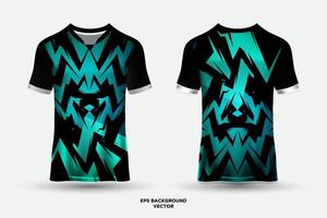 Modern t shirts design jersey background with abstract geometric shapes vector