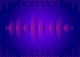Sound Waves Abstract Background Optical Illusion Vector
