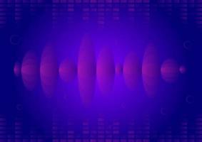 Sound Waves Abstract Background Optical Illusion Vector