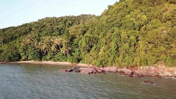 Pulau Sayak located on the southern bank of the Sungai Merbok estuary. video