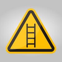 Do Not Use Ladders Symbol vector