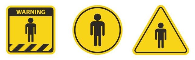 Prohibit People Allowed,Do Not Enter,No Man Entry Sign Isolate On White Background,Vector Illustration vector