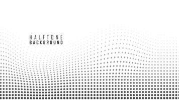 White background with halftone dots vector