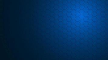 Blue gradient hexagon background vector