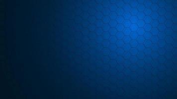 Blue gradient hexagon background vector