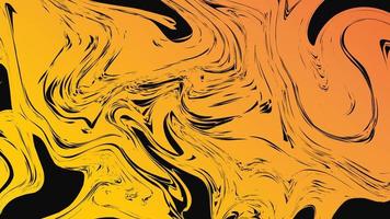 Abstract orange brush stroke background vector