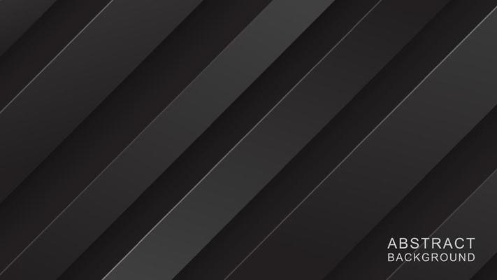 Elegant geometric line shape on black background