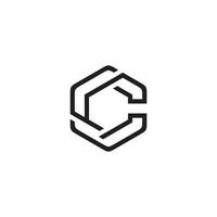 Initial letter C vector logo design concept.