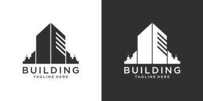 Building idea vector logo design template