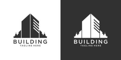 Building idea vector logo design template