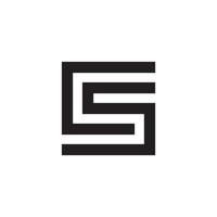 CS or SC initial letter design monogram. vector