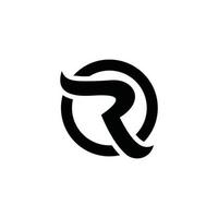 Initial letter R vector logo design concept.