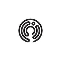 Security logo technology for your company, shield logo for security data vector