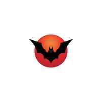bat illustration vector icon logo vector