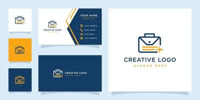 Vector graphic of travel logo design template