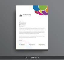 Modern Creative and Clean business style letterhead Design of your corporate project design. set to print with vector illustration. Business letterhead bundle.