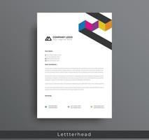 Modern Creative and Clean business style letterhead Design of your corporate project design. set to print with vector illustration. Business letterhead bundle.