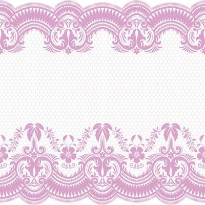 Vertical Seamless pattern lace.