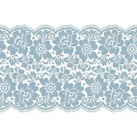 Vertical Seamless pattern lace. vector