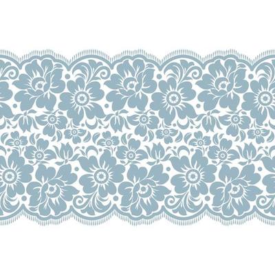 Vertical Seamless pattern lace.