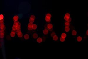 Abstract bokeh light effects on the night. Black background with colorful light effects. background with  Blur bokeh effects. Abstract background texture photo